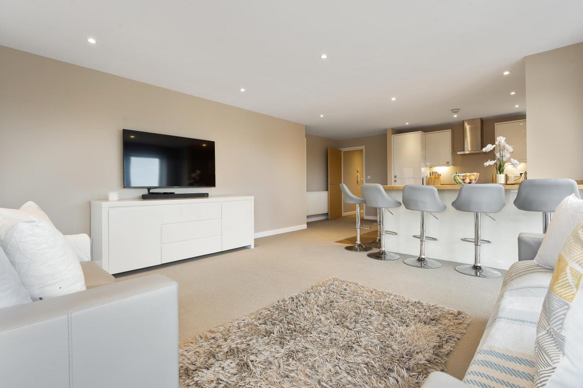 Ferienwohnung Westcliff Penthouse With Sea Views And Balcony Bournemouth Exterior foto