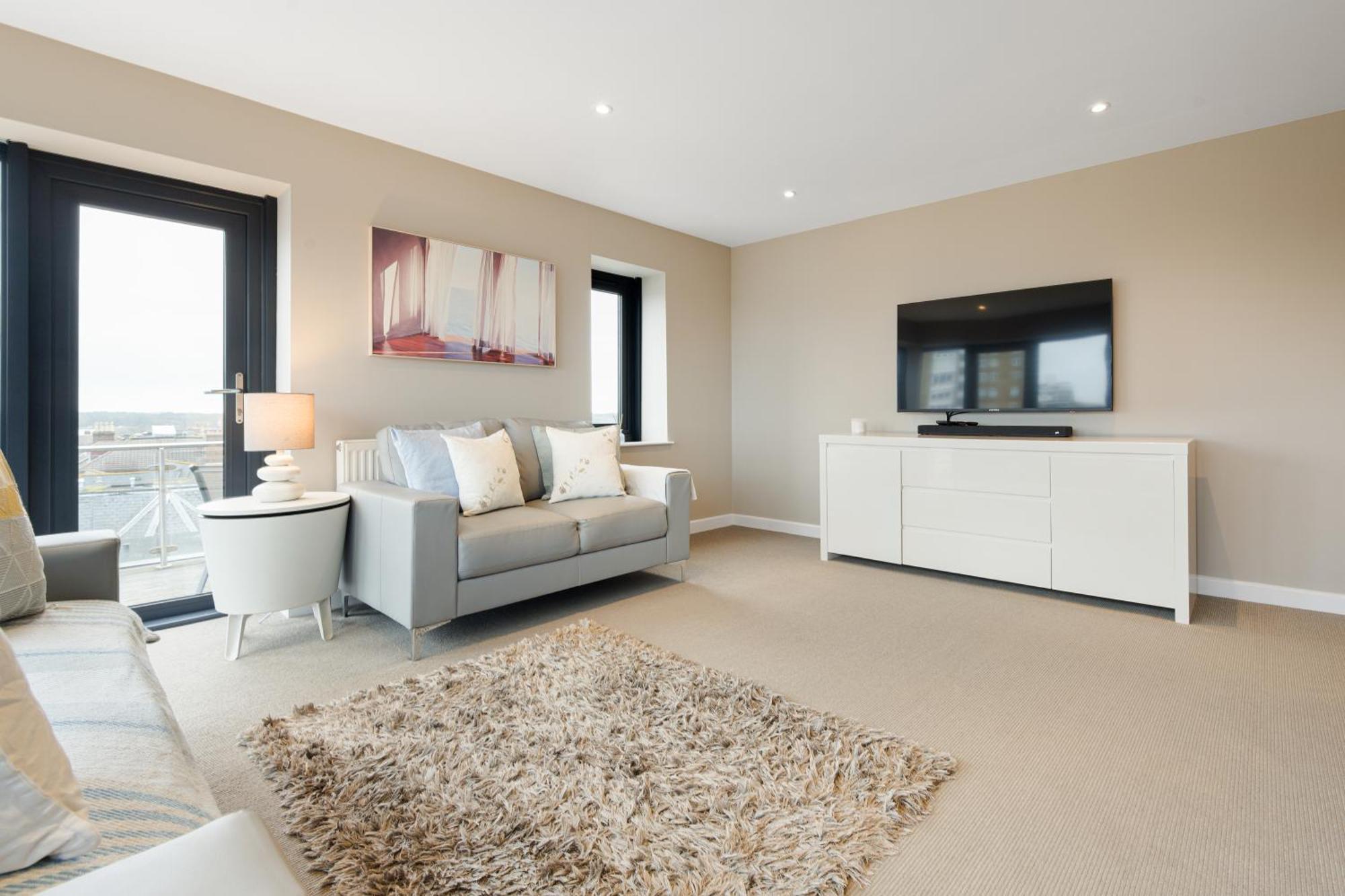 Ferienwohnung Westcliff Penthouse With Sea Views And Balcony Bournemouth Exterior foto